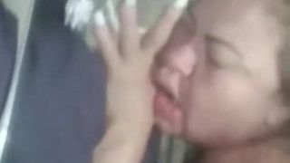 Chubby MILF fucked doggy