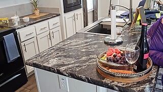 Female boss asked her maintenance guy to cum inside & get her pregnant