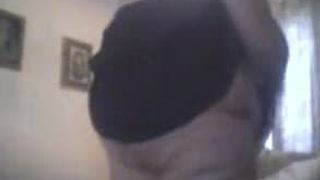 filmed bbw step mom bending over