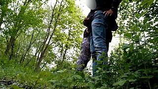 I love to masturbate on the street while streams of urine flow from my mother-in-law’s pussy