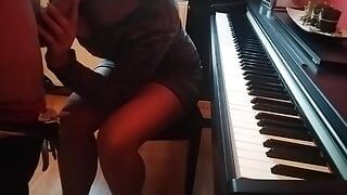 I went to piano lessons and I got fucked