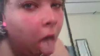 Master fucks Slaves face