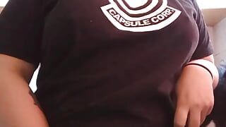 Playing into the kitchen whit myself