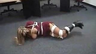 Reporter in the Conference Room