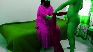 Saudi MILF stepmom ko jabardasti chudai apni beta (stepson tied BBW stepmom’s hand & huge cumshot inside big ass) Roughly sex