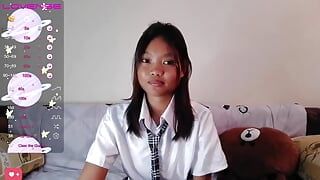 Thai girl after school