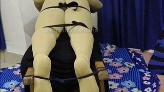 Zentai fucking table sex slave penis femdom hog behind bts