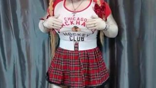 Bad Bunnie Teasing, Vibing and Climaxing!