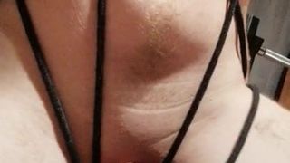 Big Clit Bondage, Pussy Grinding Orgasm