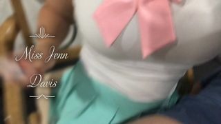 Cosplay Mommy Spanks OTK