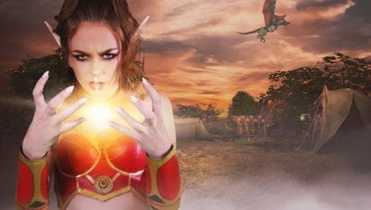 Cosplay Parody Porn with a Sexy Video Game Slut