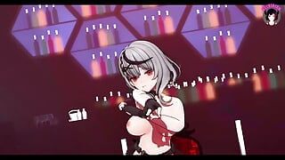 Full Nude Cute Teen Dancing Showing Tits (3D HENTAI)