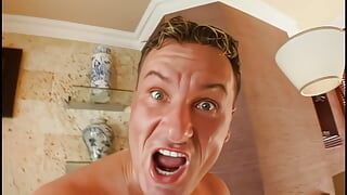 HORNY GIRLS LICK CUM FROM EACH OTHERS PUSSIES AFTER A DEEP