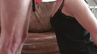 Hot milf bdsm. Anal and big cumshot