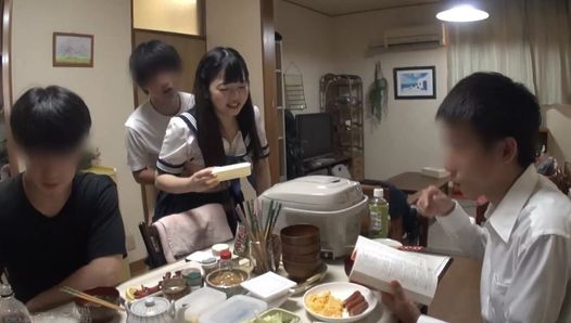 Living With 10 Other Men, Doing All The Housework And Taking Care Of Their Basic Needs.