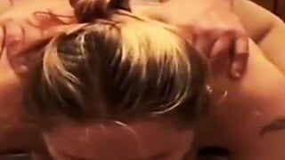 Mom asks stepson not to cum in her and he cums quick 3 times