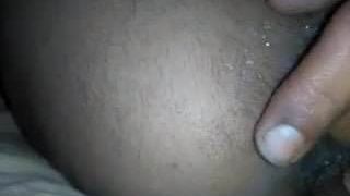 my finger in my ass