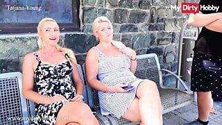 Tatjana Young Gives An Unforgettable Blowjob To 3 Dudes Who Approached Her Friend – MyDirtyHobby