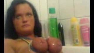 tits tied Badezimmer 3