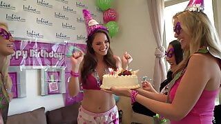 Tori Black, Julia Ann, Anikka Albrite, Asa Akira Pornstars in action, costumes, party, pussy, dildo, big ass Teaser#2