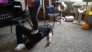 TSM – Dylan Rose ballbusts and facestands me during trample