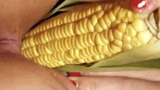 Veggies in my pussy 2nd Part