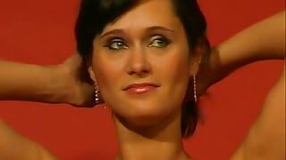 Anna’s first casting a teen masturbating her blonde pussy