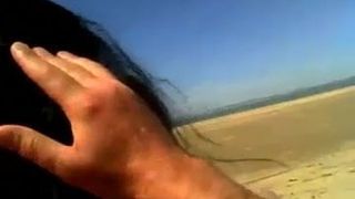 BEACH BLOWJOB