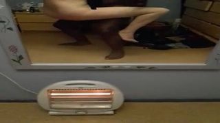 black and white in mirror uplifting