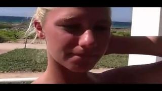 Drink and piss on beach