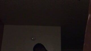 Hubby tell black guy to take the condom off