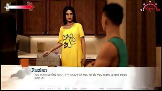 Life in the middle east #8 – Banu dreamed about 2 men and she played with her pussy thinking of all the sex scens she sa