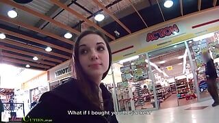 MALLCUTIES – An adorable teen Liliet loves having sex with strangers