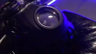 Rubber sissy cum shot