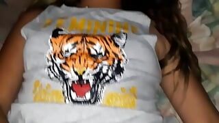 We are going to dance and I finished masturbating