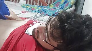 18 year old brunette big saggy tits from New York United States fucking her stepbrother’s big dick