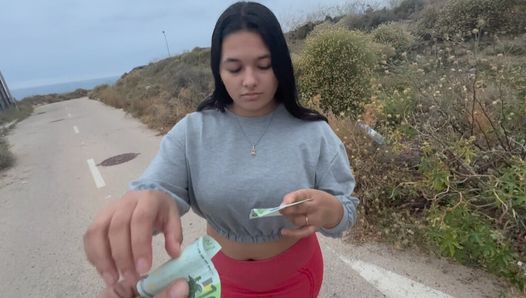 A whore from the industrial estate sucks it