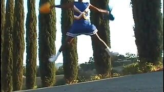 After Fucking Black Guy a Plump Cheerleader Gets It on With White