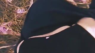 Arabian Hijab Girl Fucked Woods