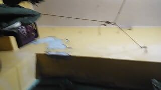 Big Breast Girlfriend Fucked With her Lover At Night