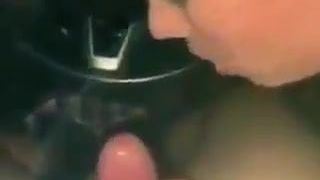 Blonde Car Suck off