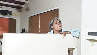 Cheating on my husband in his own house with a big cock.