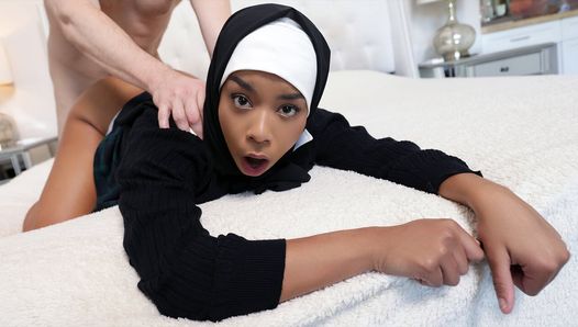 Conservative Teen Freya Kennedy Gets Sex Lesson From Horny Step Uncle After Class – Hijab Hookup