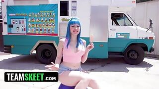 Gorgeous Jewelz Blu Does A Sex Interview And Fucks Cock For Ice Cream On A Hot Day – TeamSkeet AllStars