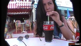 Heimlich Fotze auf Mallorca gefilmt