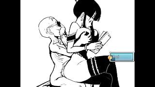 Kamesutra Dbz Erogame 51 Focusing on Her Boobs