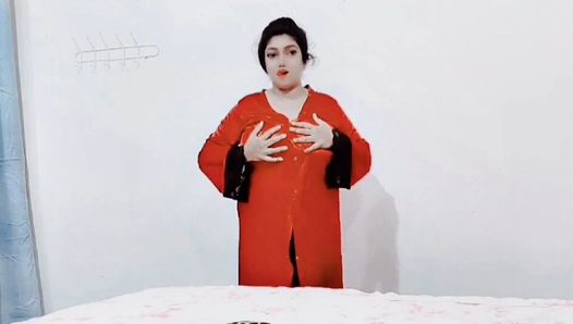 Most Beautiful Girl with Big Boobs Fucking Pussy with Toy