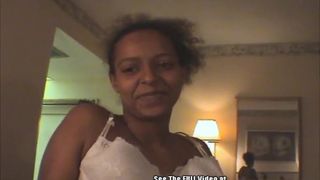 Mulatto Cutie With Big Tits Sucks My Dick