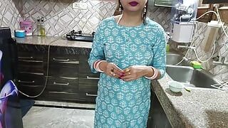 Neighbour’s boy had sexy talks with saarabhabhi to seduce her after her tight pussy was fucked madly in kitchen Saarabhabhi fing