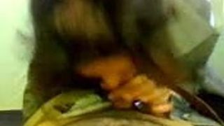 Persian Girl sucking cock in tent